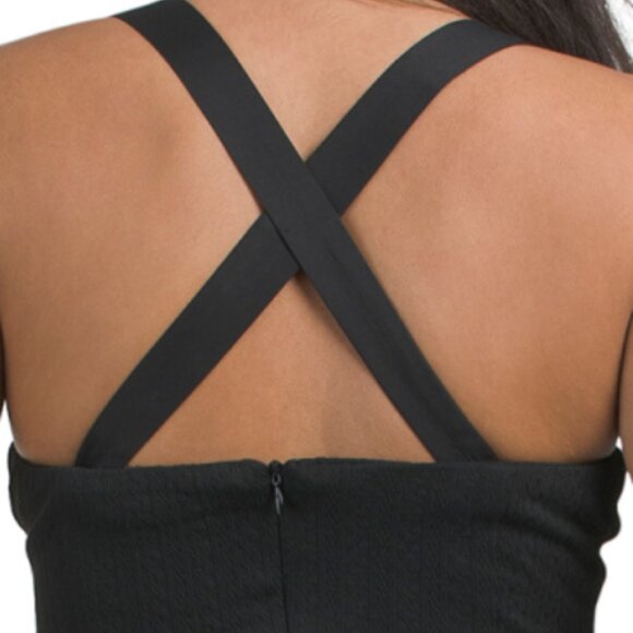 AVEC LES FILLES Drop Waist Bubble Mini Dress - Picture 6 of 6